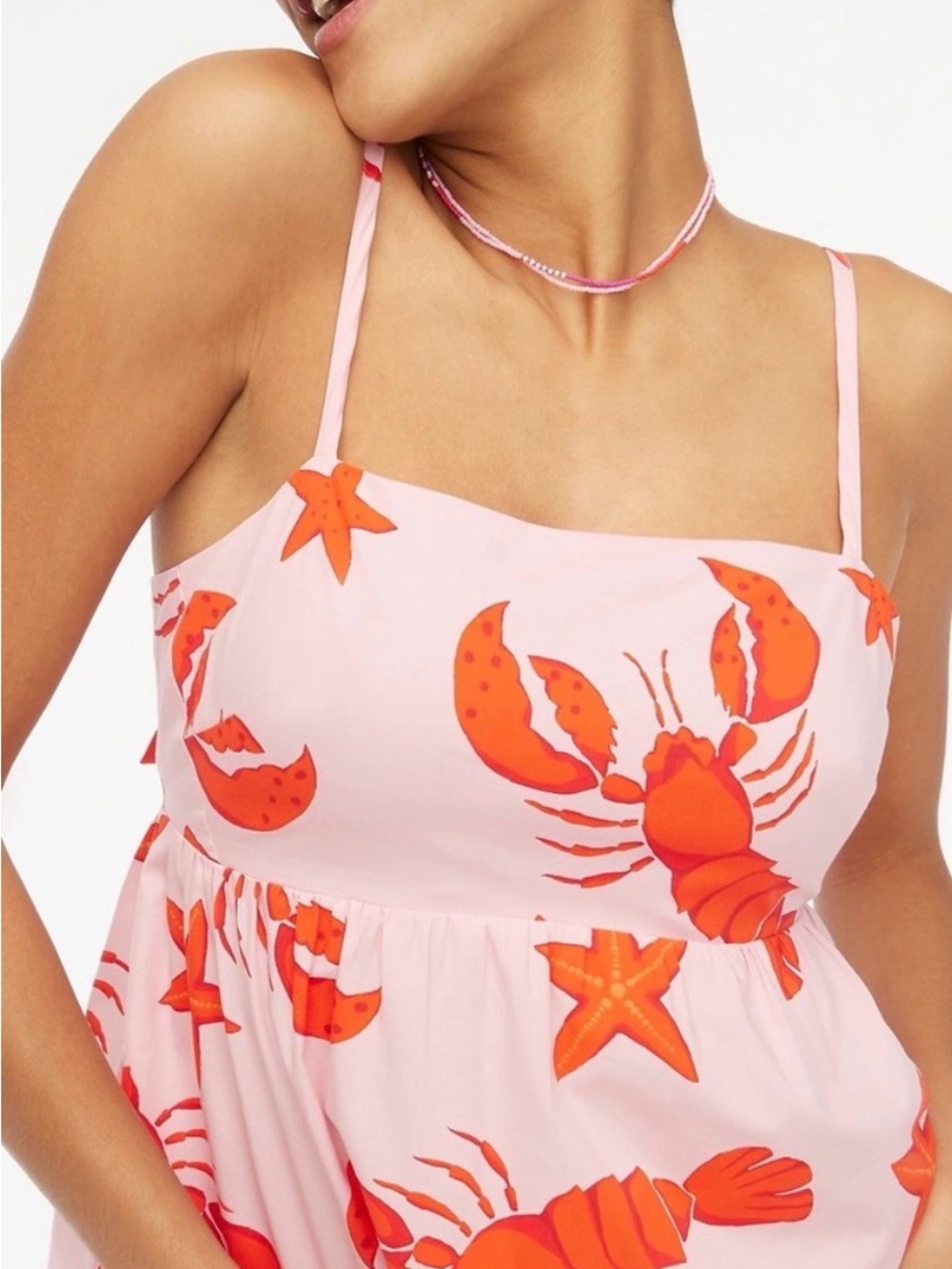 J. Crew Factory Coastal Lobster Top